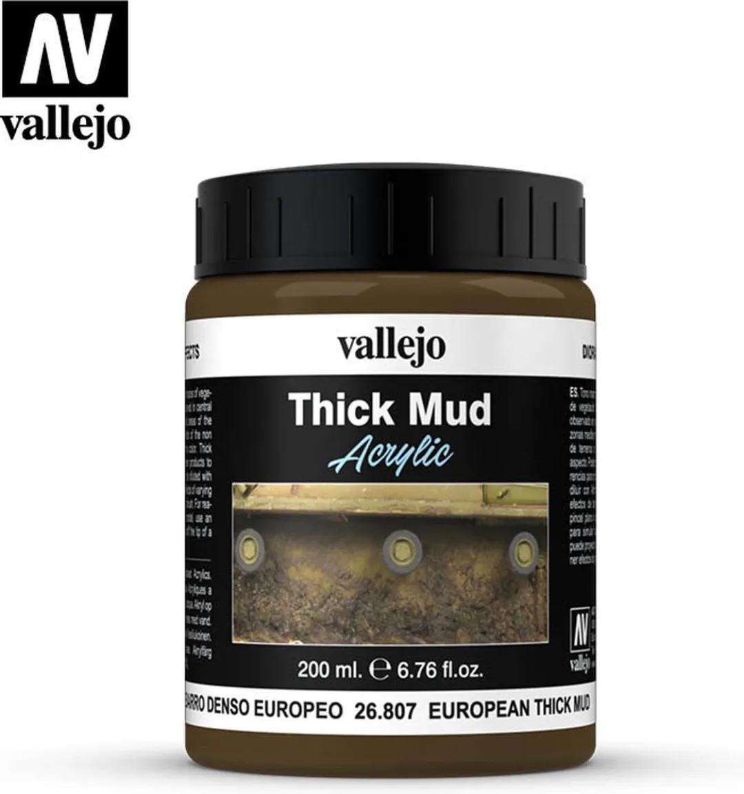 Vallejo European Mud 200ml - Multi