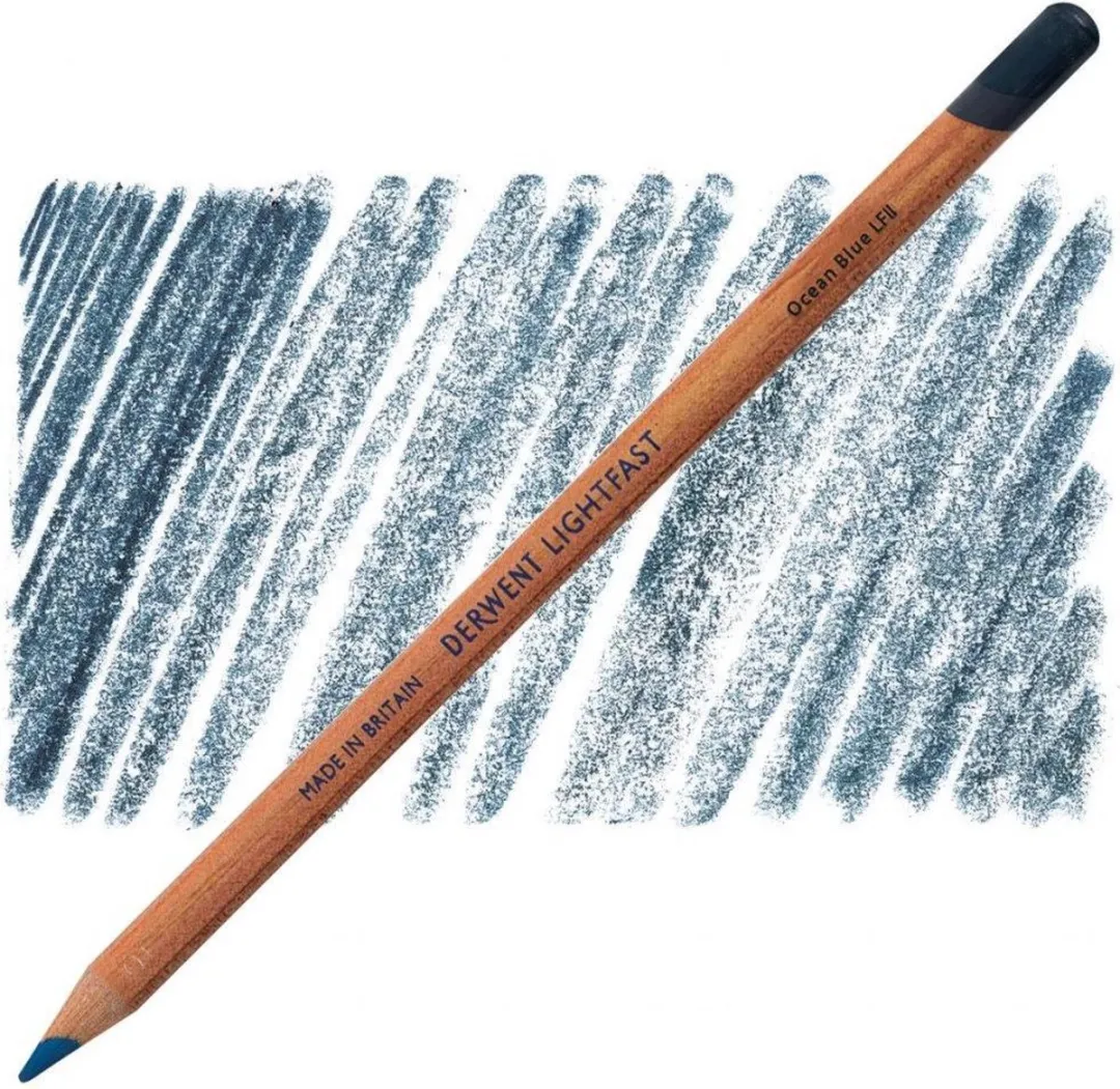 Derwent Lightfast Potlood Ocean Blue LF2