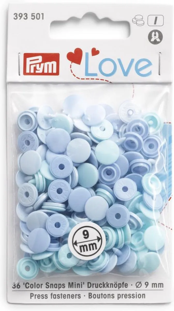 Prym Love Color Snaps Mini Drukknopen 9mm