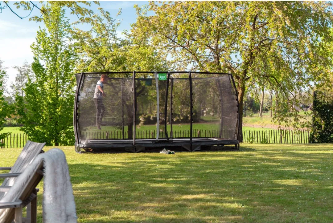 EXIT Toys Allure Classic Trampoline 427cm - Zwart