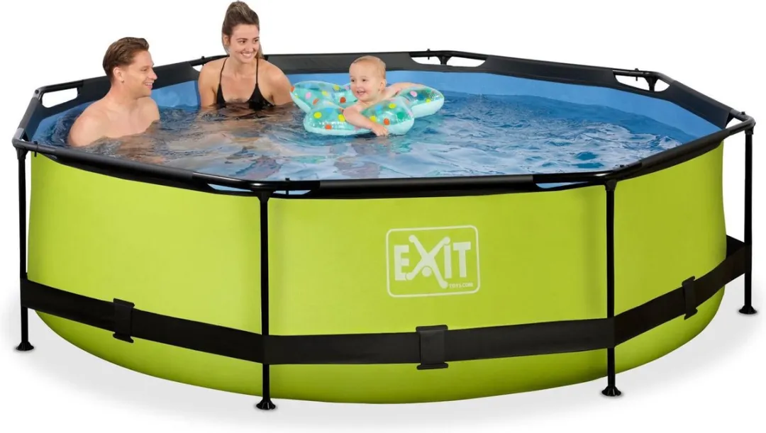 EXIT Lime Zwembad 300x76cm - Groen