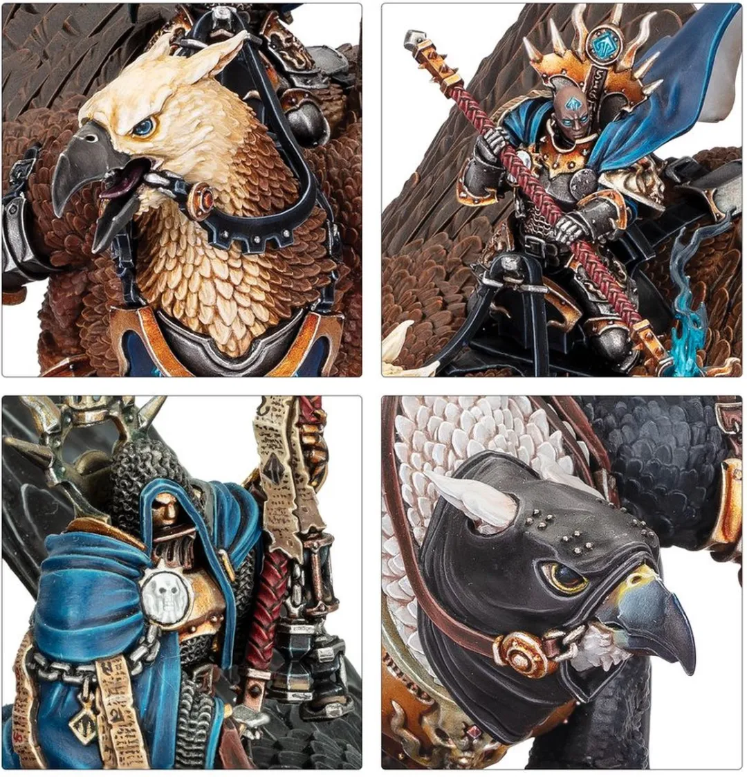 Games Workshop Warhammer Age of Sigmar Iridan the Witness 78 Onderdelen