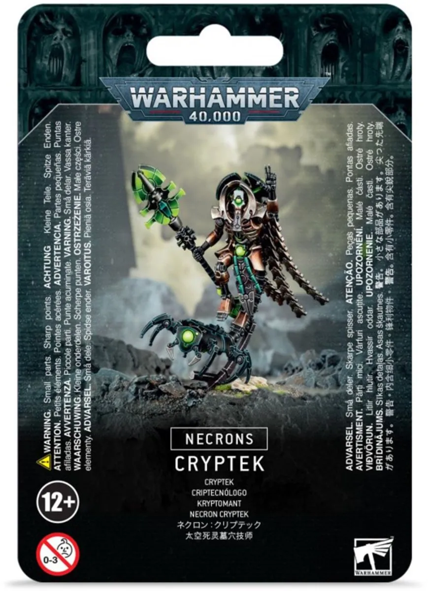 Games Workshop Warhammer 40.000 Necrons Cryptek - 18 Onderdelen