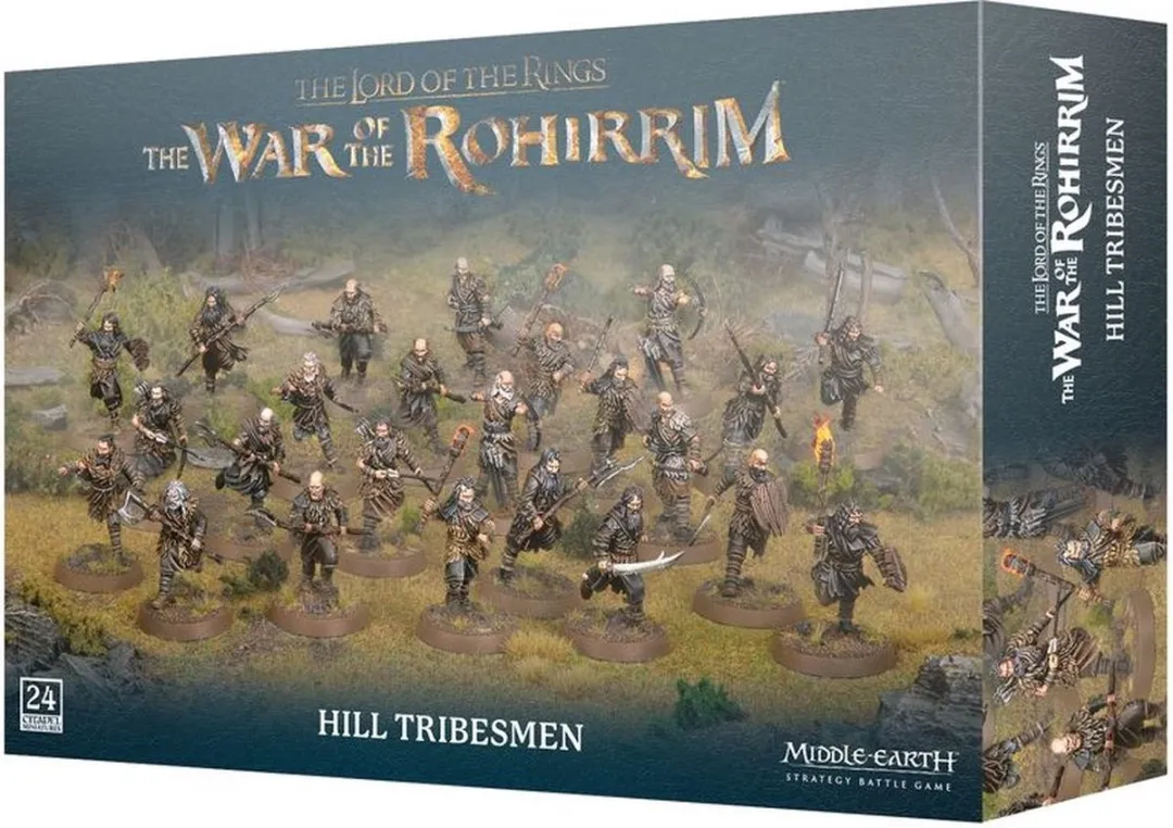 Games Workshop Middle Earth Hill Tribesmen 226 Onderdelen