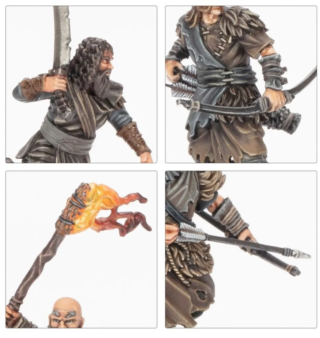 Games Workshop Middle Earth Hill Tribesmen 226 Onderdelen