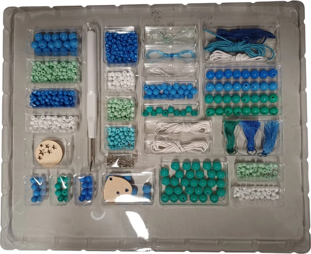 Eddy Toys Sierraden Set Groen - 200 Stuks