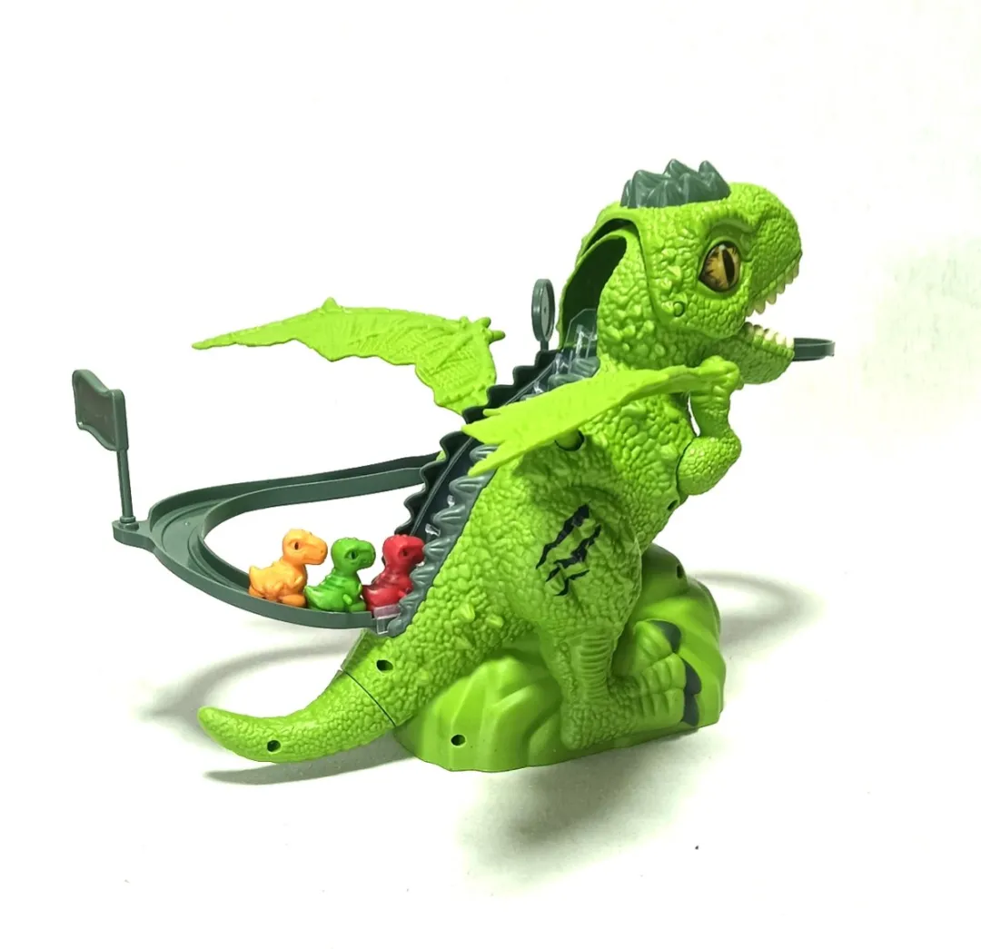 D-Toys Dinosaurus Racebaan Speelset - Groen