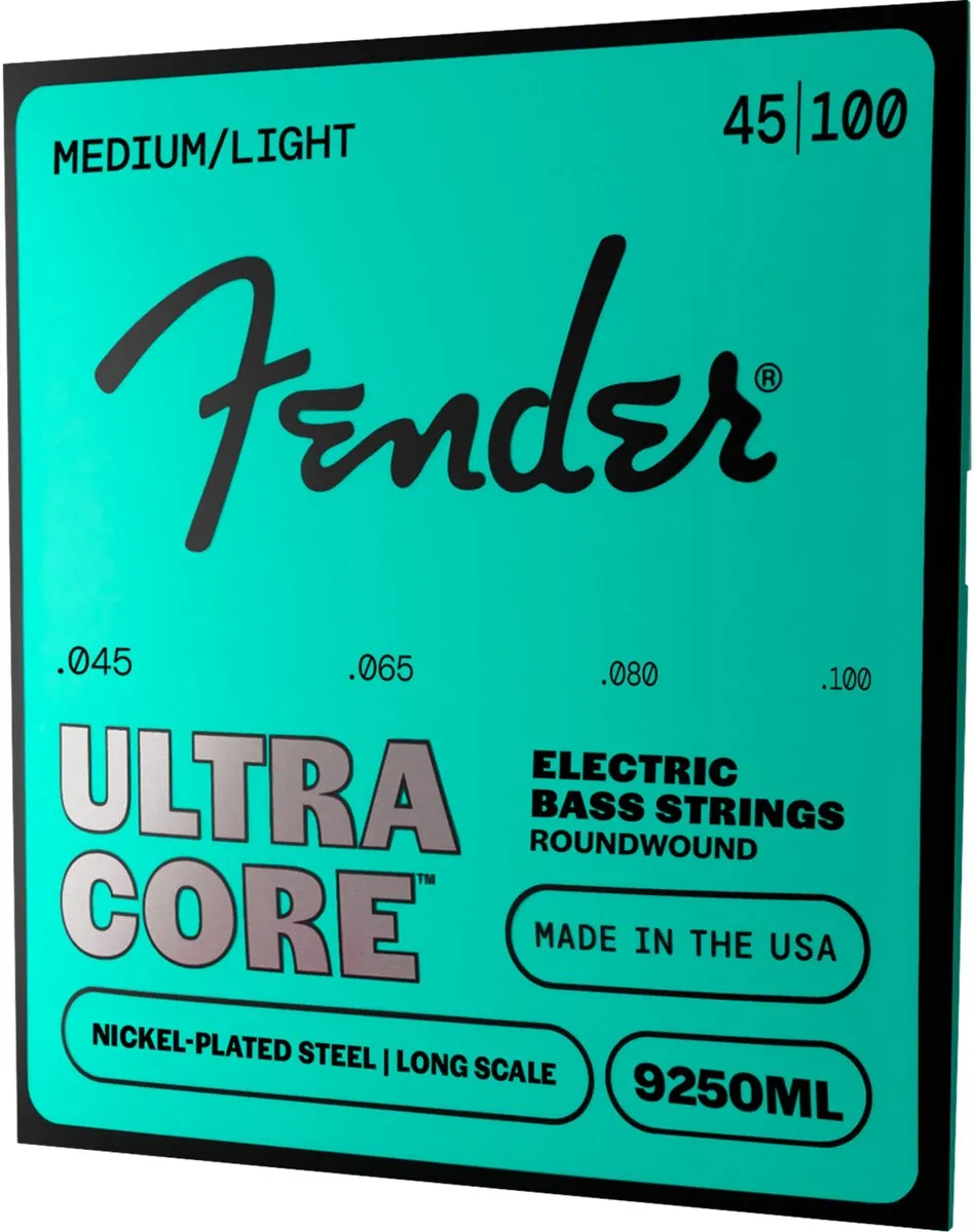 Fender Strings Ultracore 45-100 9250ML Basgitaarsnaren - 4-snarig