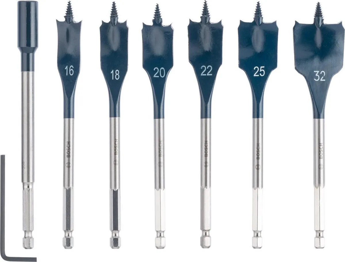 Bosch Self Cut Speed 7-delige Speedborenset - 16-32mm