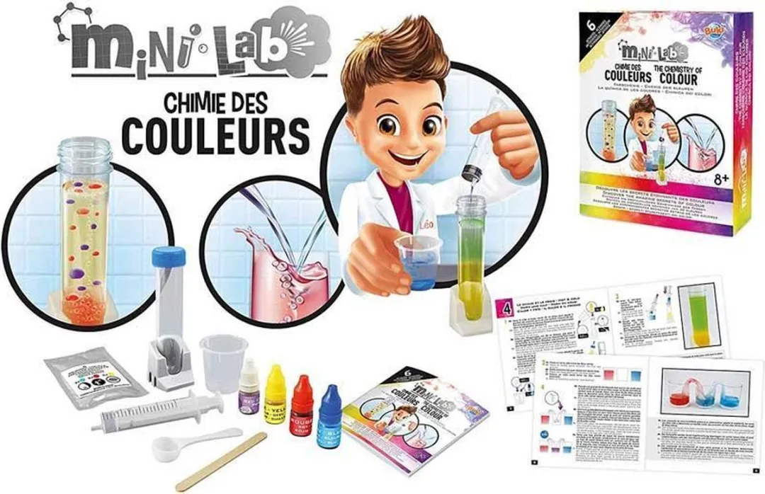 Buki France Mini Lab Chemie der Kleuren 3013