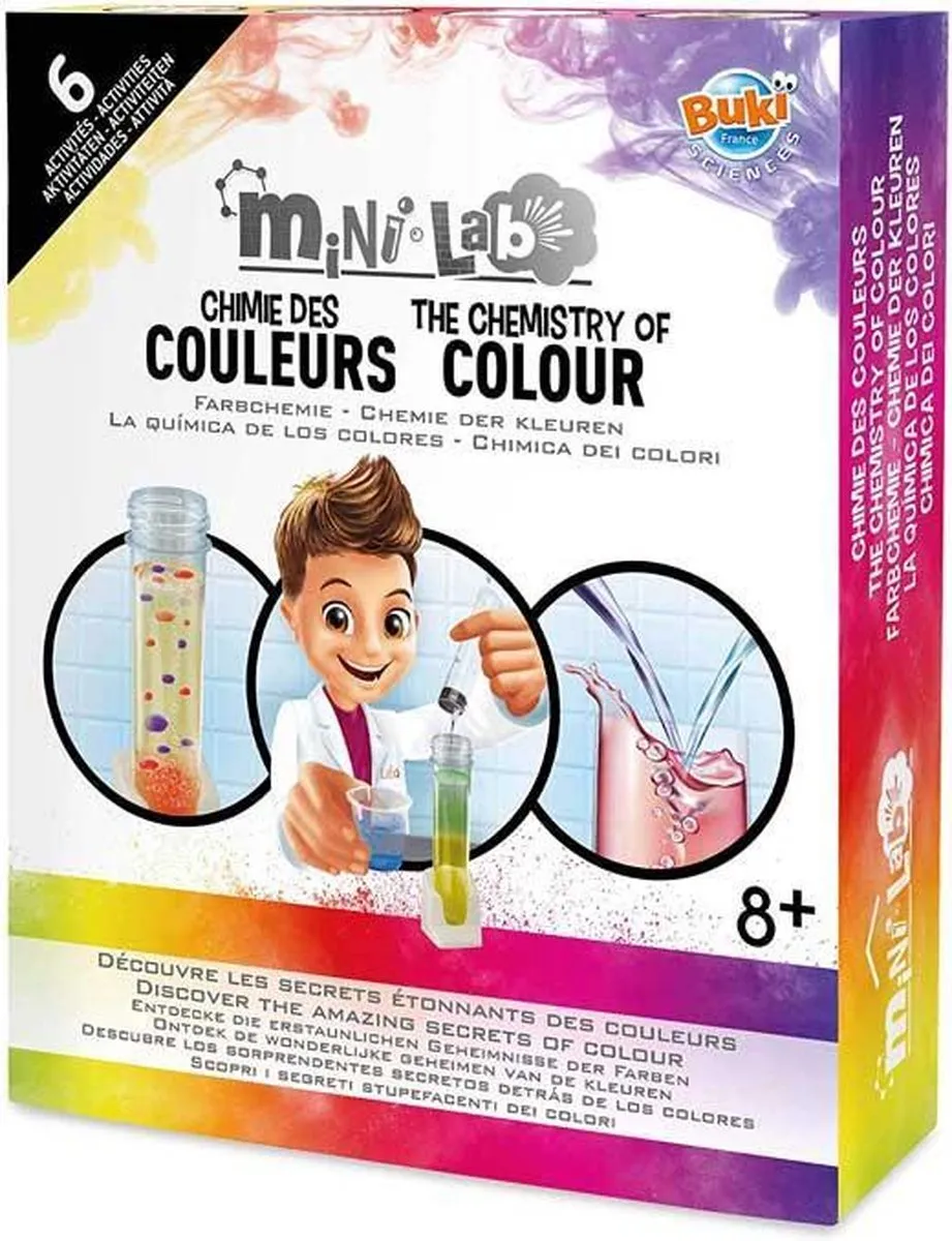 Buki France Mini Lab Chemie der Kleuren 3013