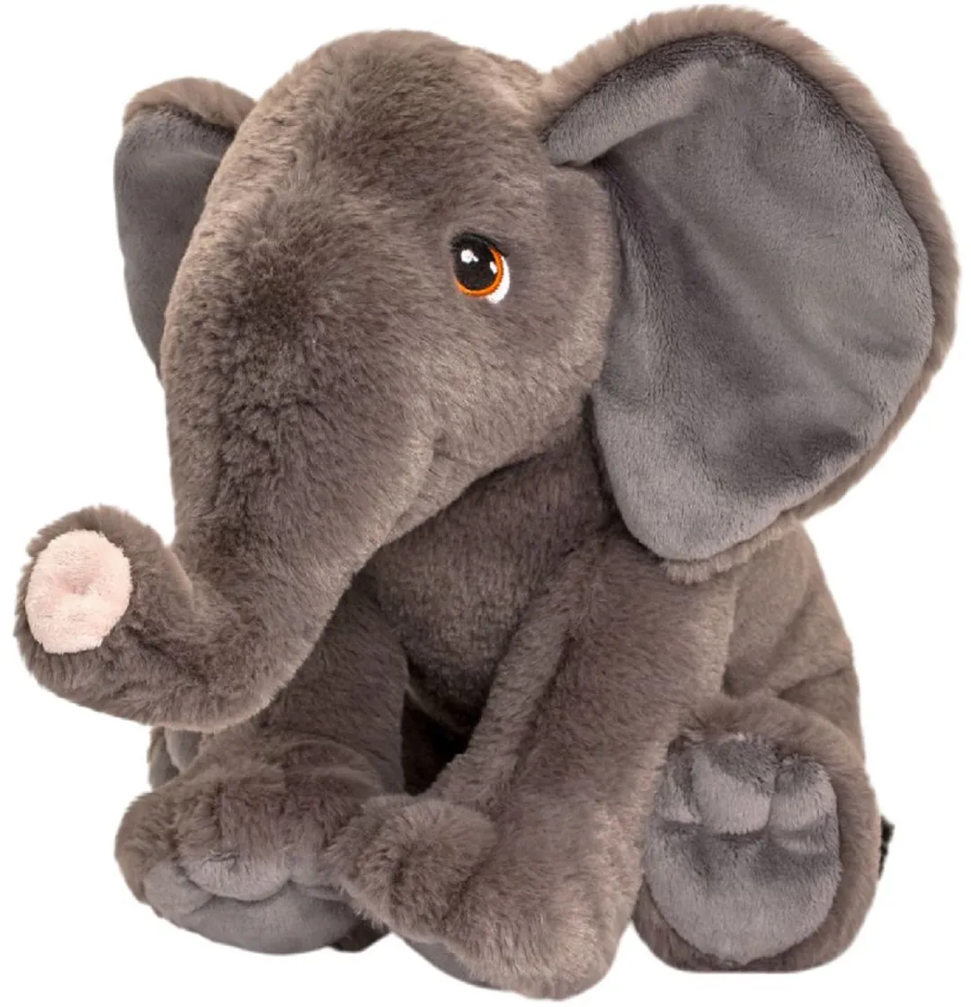 Keel Toys Olifant Knuffel - 35 cm - Grijs