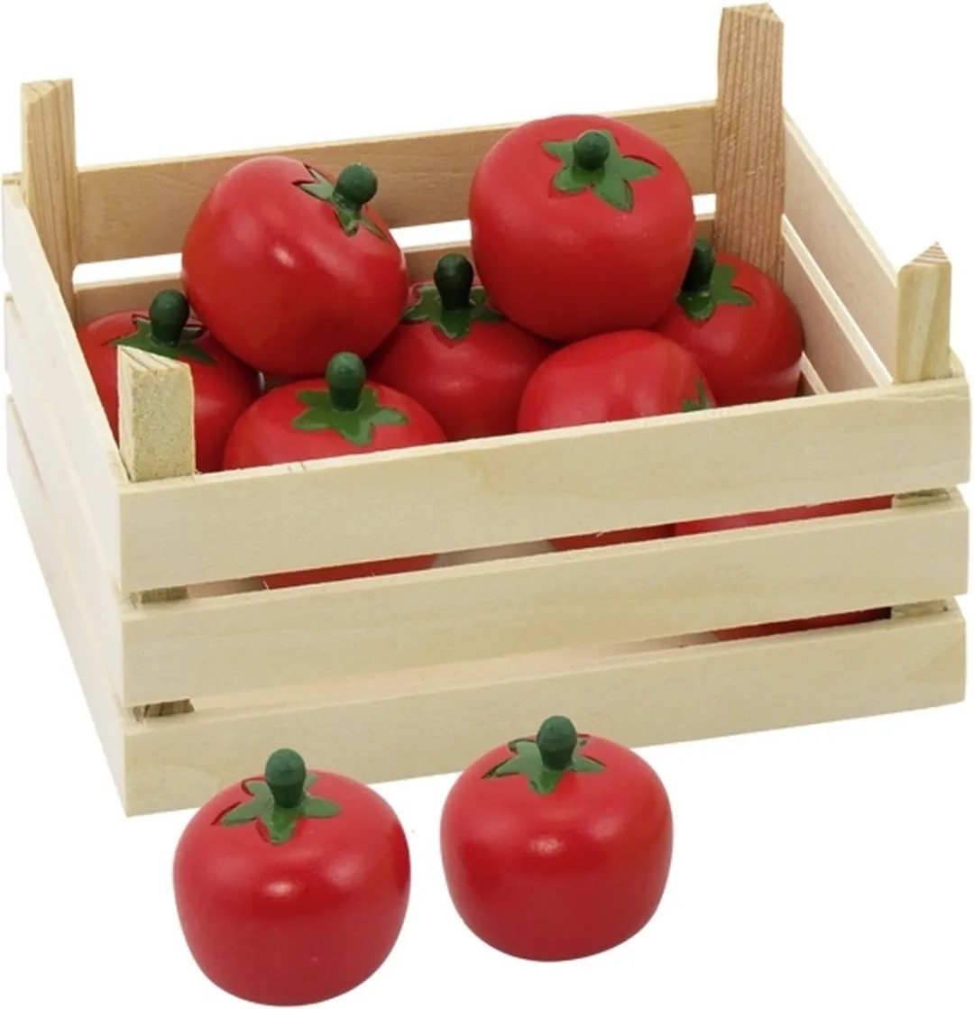 Goki Groentekist Tomaten - 1 Stuk - Rood