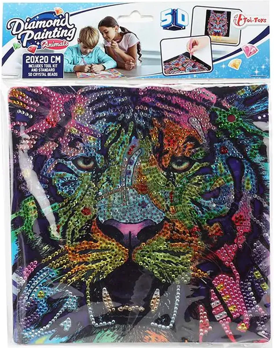 Toi-Toys Diamond Painting Tijger