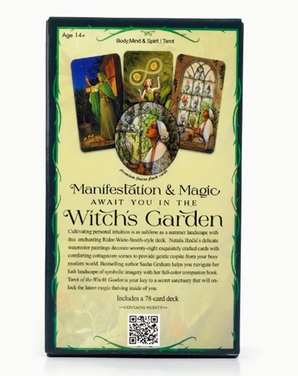 U.S. Games Systems Tarot of the Witch's Garden Intuïtieve Kaarten