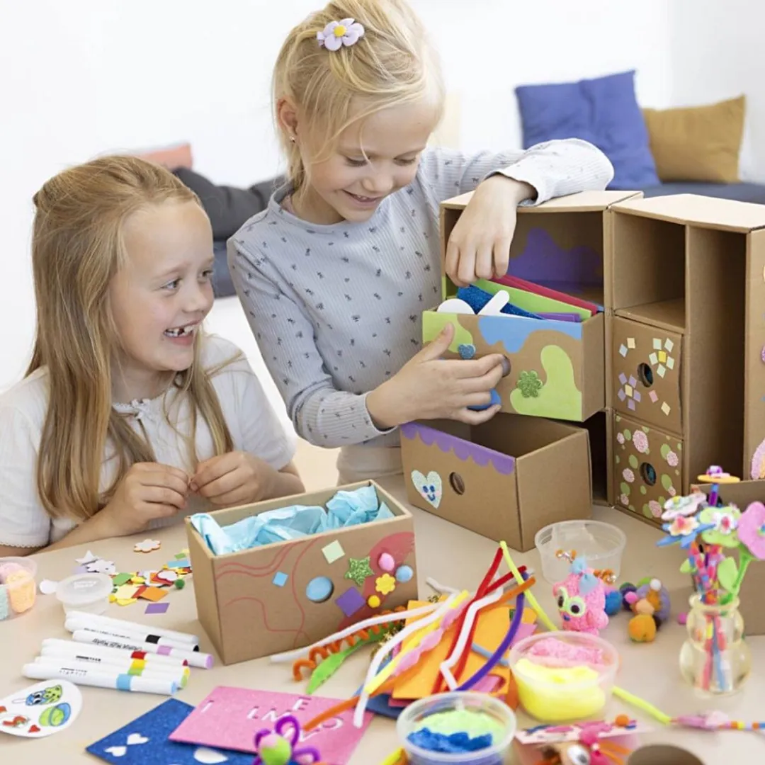 Creativ Company Mijn Knutselstation Decoratie - Meerkleurig