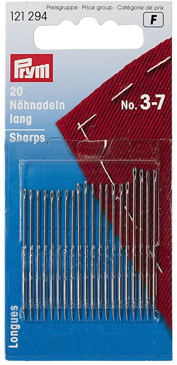 Prym Naainaalden Set 20 Stuks - Goud/Zilver