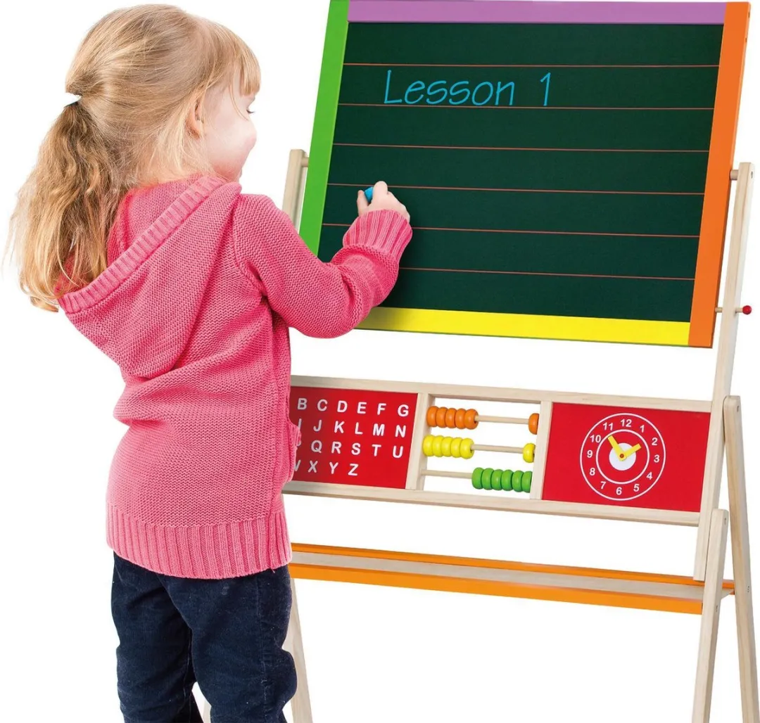Viga Toys Schoolbord Magnetisch Whiteboard 155cm
