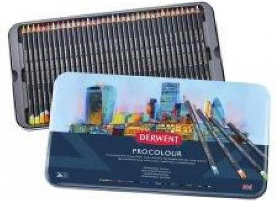 Derwent Procolour Potloden - 36 Stuks Multicolor