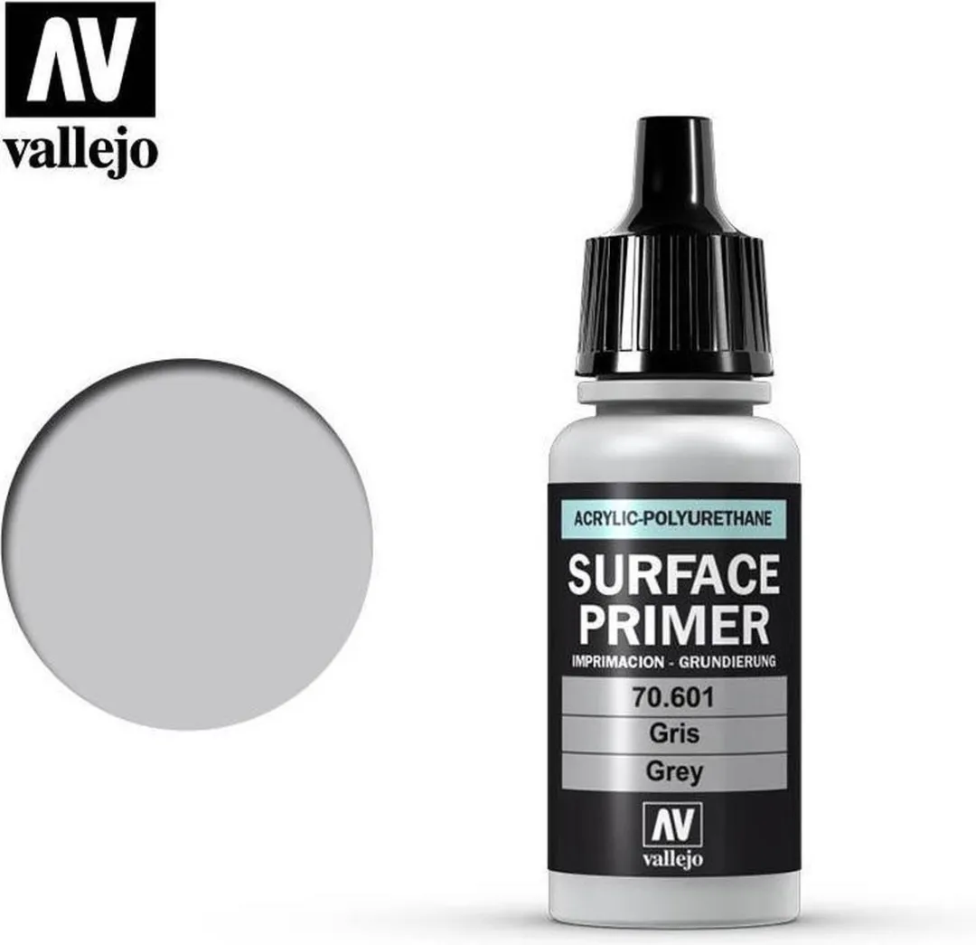 Vallejo Hobbyverf Acrylverf 70601 Grey - 17ml