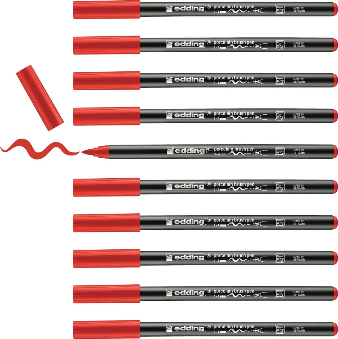 edding 4200 Porseleinstift Rood