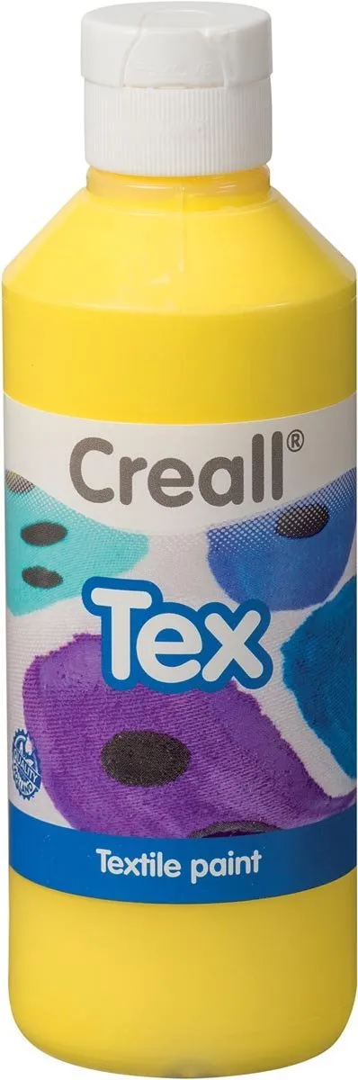 Creall Tex Stoffenverf Geel 250ml - afbeelding 6 van 6