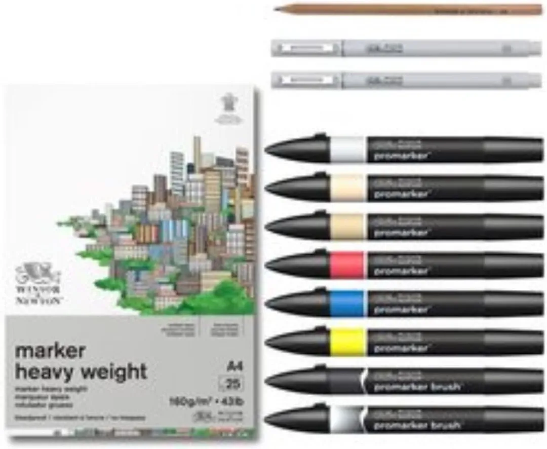 Winsor & Newton Mixed Media Set Art Manga - 12 Stuks