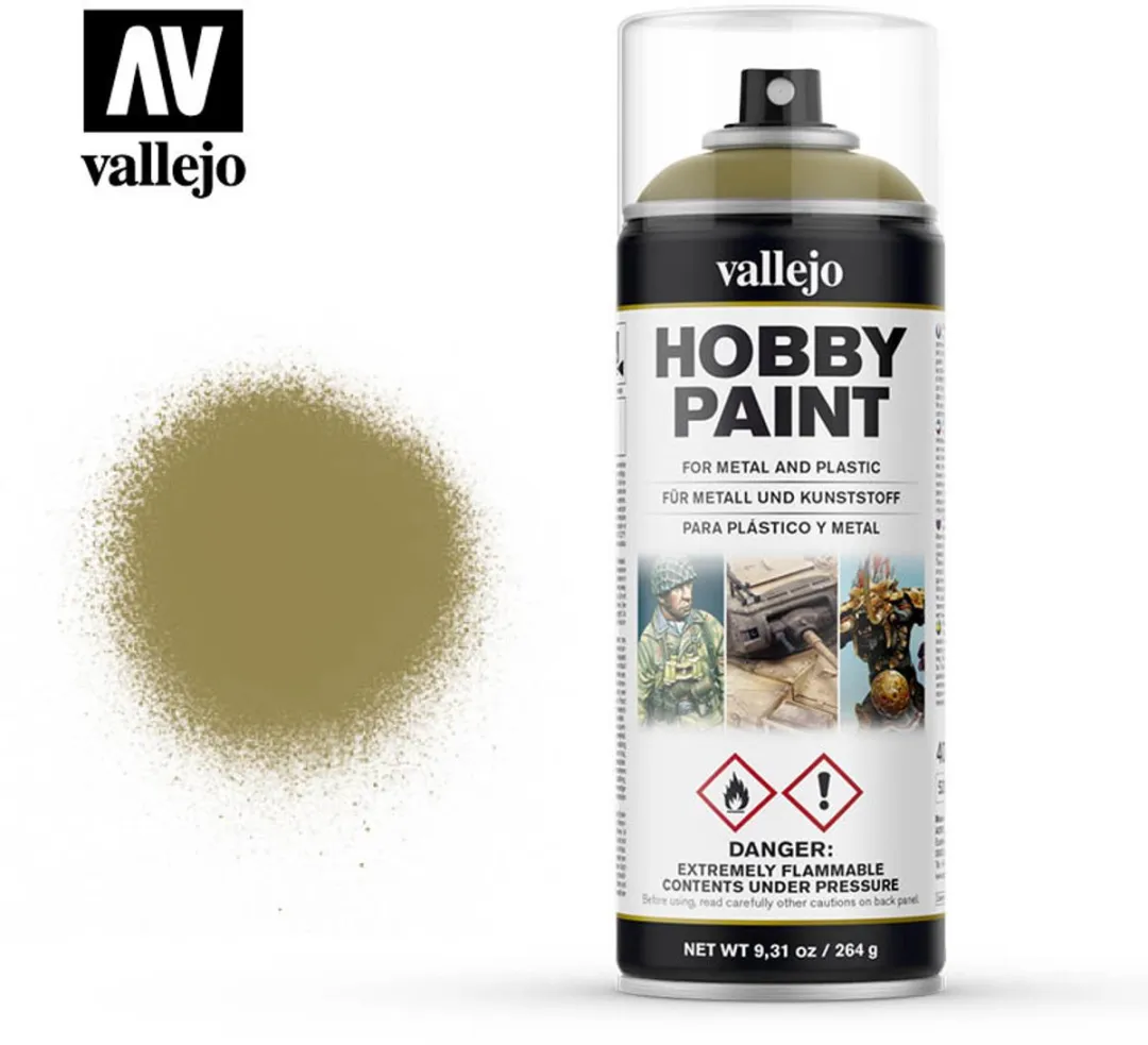 Vallejo Panzer Yellow Primer Spray 400ml