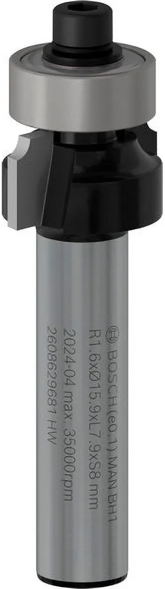 Bosch PRO Afrondfrees R 1,6 2608629681 - 8mm Schacht