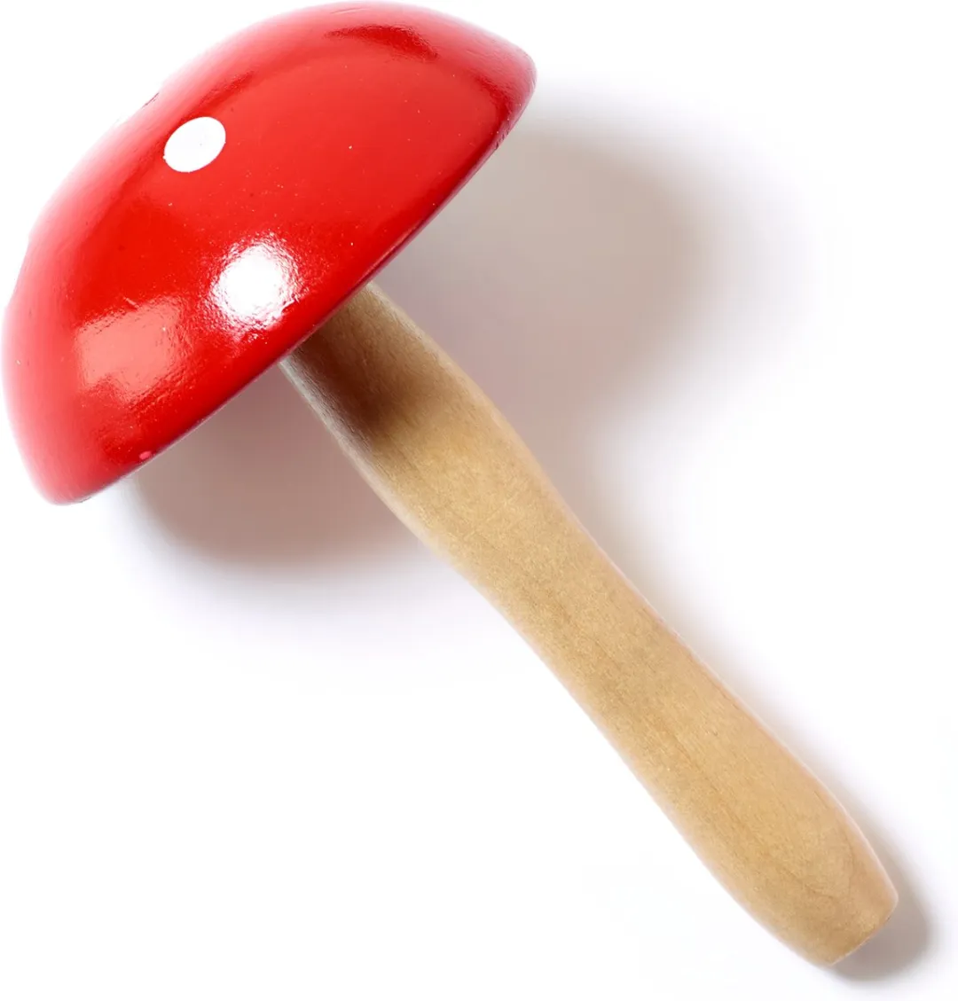 Prym Maasklos Hout Rood met Witte Stippen