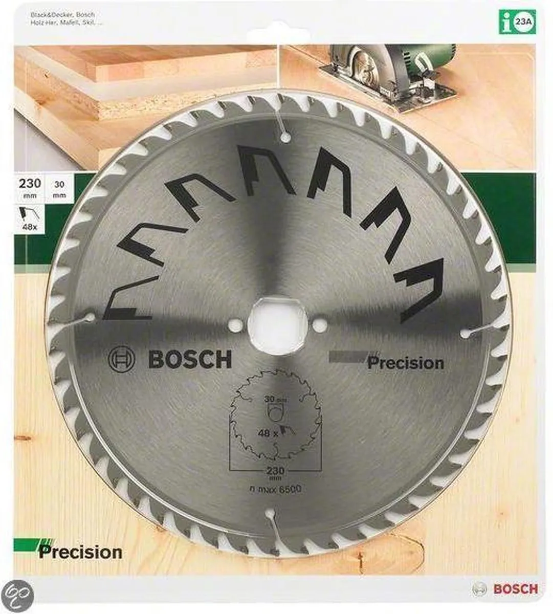 Bosch Professional Precision Cirkelzaagblad 230mm 48 Tanden