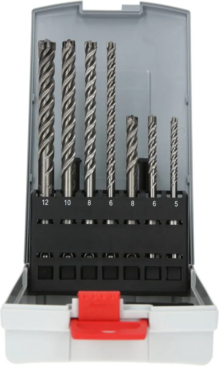 Bosch 2607017502 SDS Plus Hamerboorset 7-delig - 5-12mm - afbeelding 6 van 6