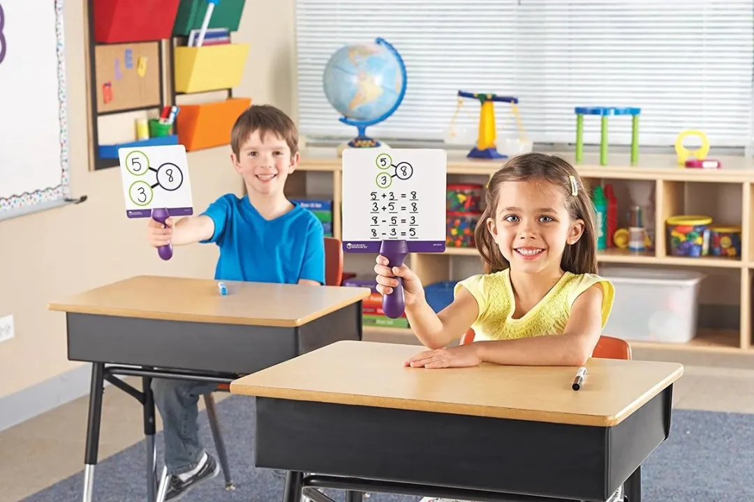 Learning Resources Schrijf & Wis Antwoordborden Getalrelatie/Splitsen - 5 Stuks - afbeelding 4 van 4