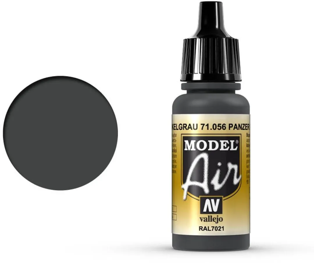 Vallejo Model Air Panzer Black Grey Acrylverf 17ml