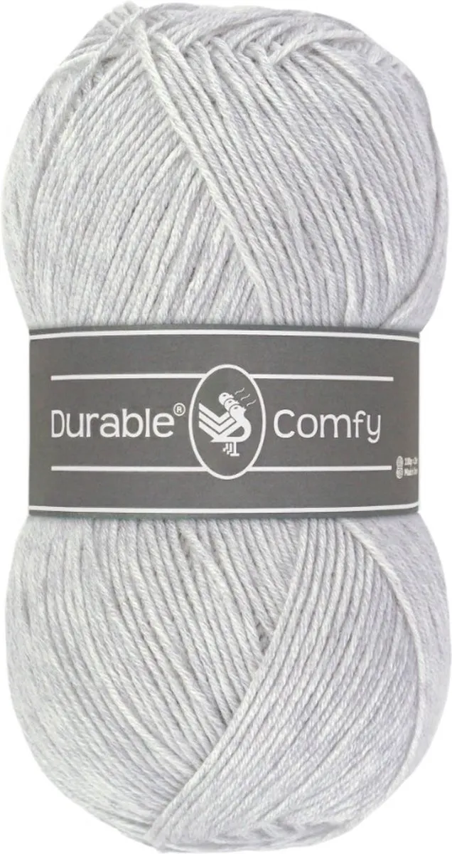 Durable Comfy 2228 Acrylgaren - Silver Grey