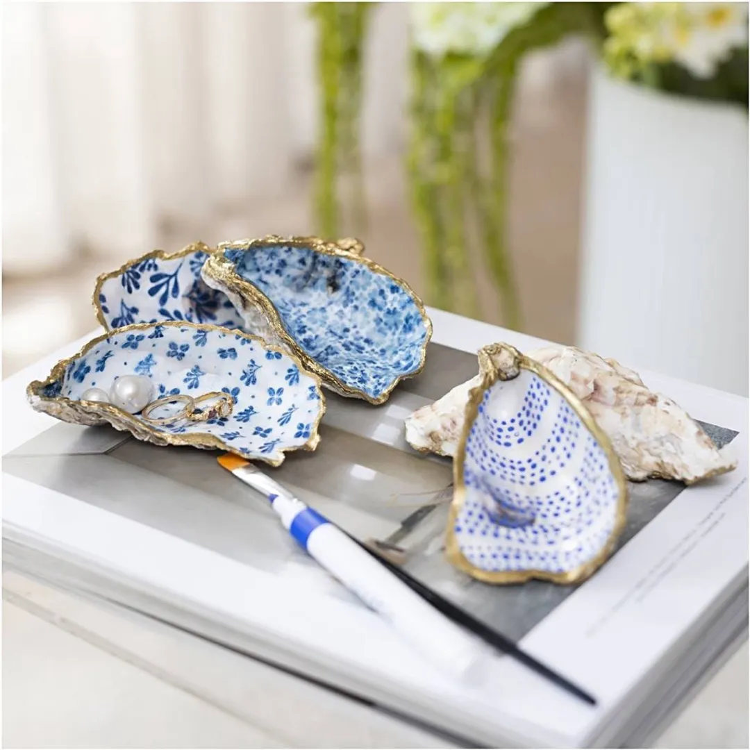 Creativ Company Hobbyset Decoupage Oesterschelpen - Blauw