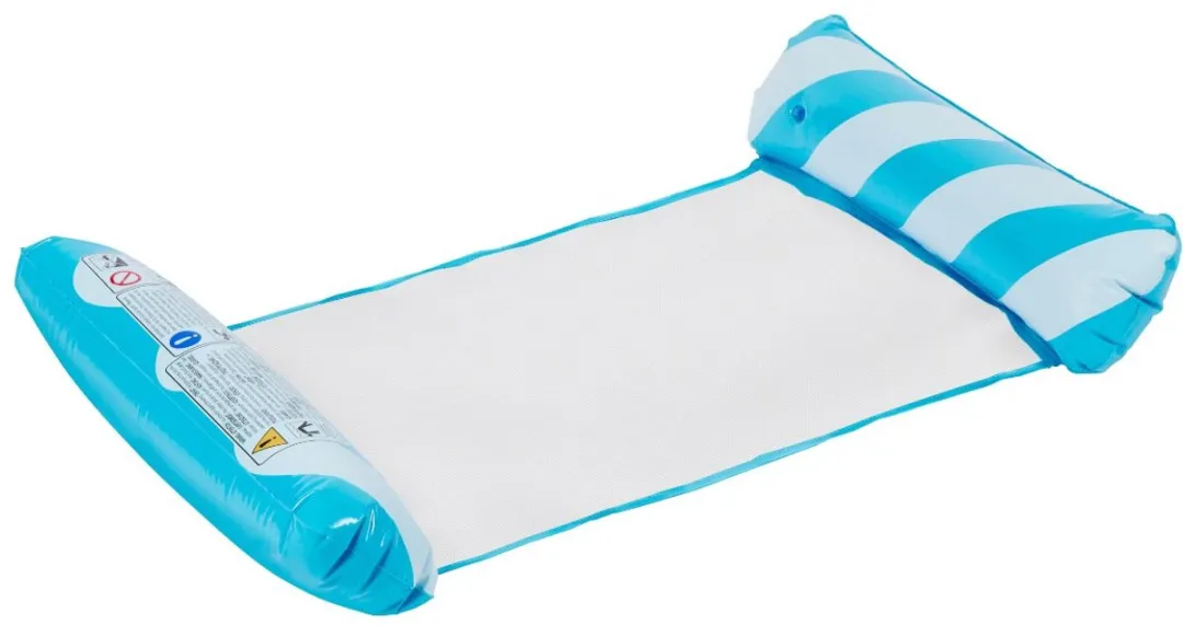 Eddy Toys Luchtbed Zwembad Blauw