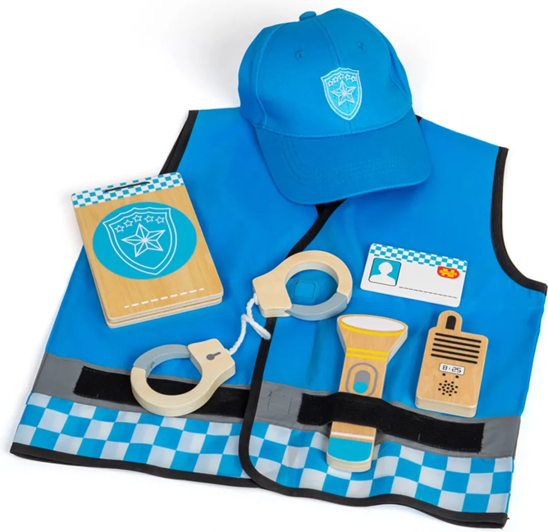 BIGJIGS Politie Verkleedkostuum M