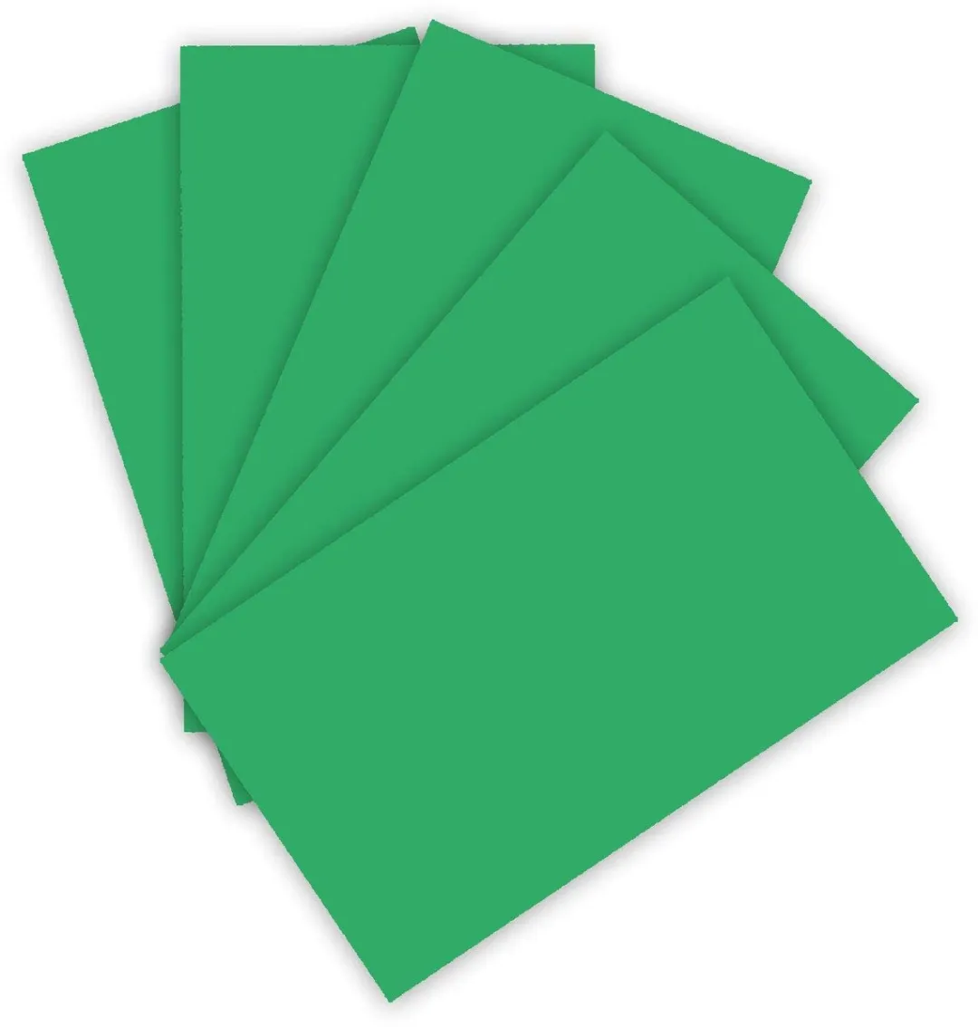Folia Knutselkarton A4 Smaragdgroen 220g