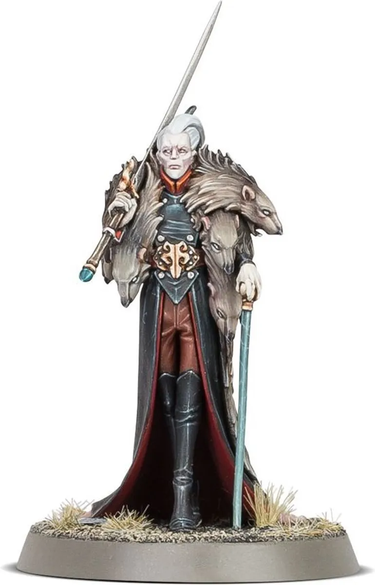 Games Workshop Soulblight Gravelords Kritza the Rat Prince - 9 Onderdelen