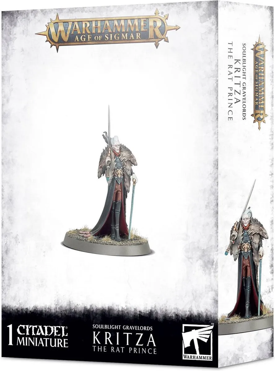 Games Workshop Soulblight Gravelords Kritza the Rat Prince