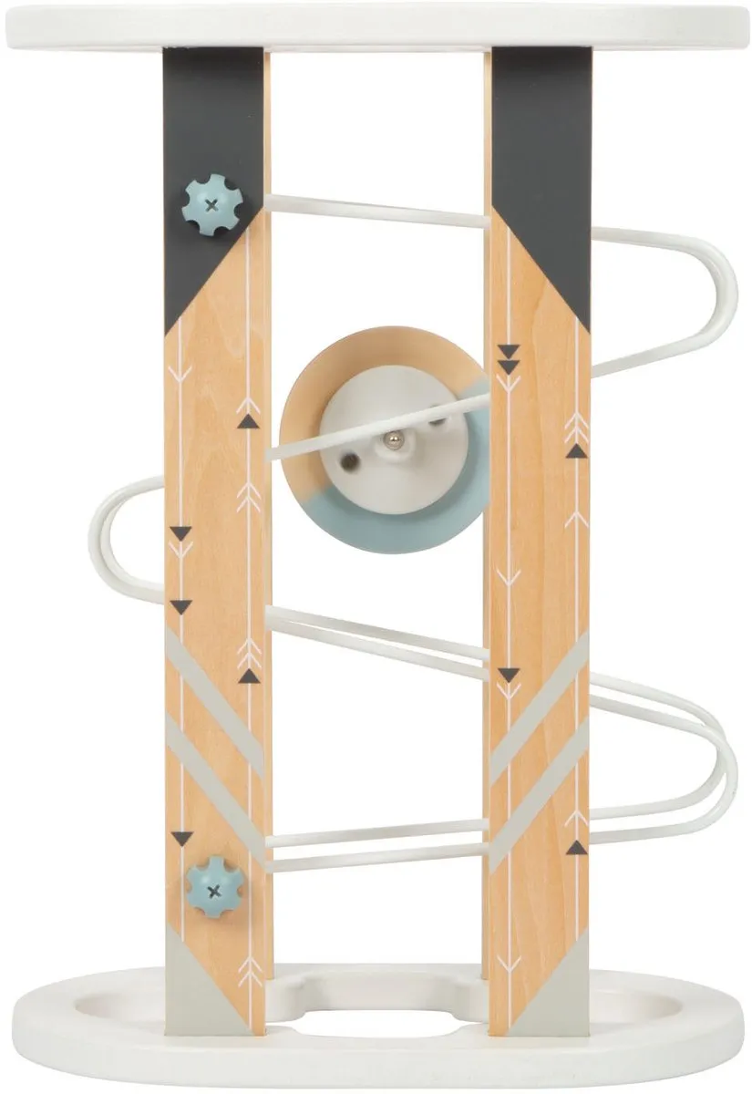 Small Foot Houten Knikkerbaan Magneet - Multicolor