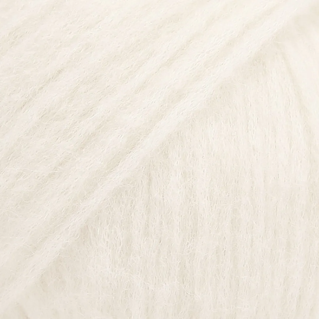 Drops Air Uni Colour 01 Natuurlijk Wol Garen