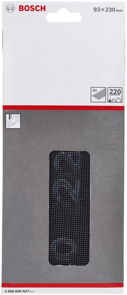 Bosch Handschuurrooster 220-2608608N27 - 93x230mm