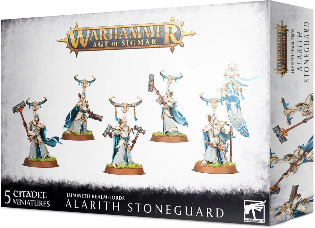 Games Workshop Age of Sigmar Lumineth Realm-Lords Alarith Stoneguard
