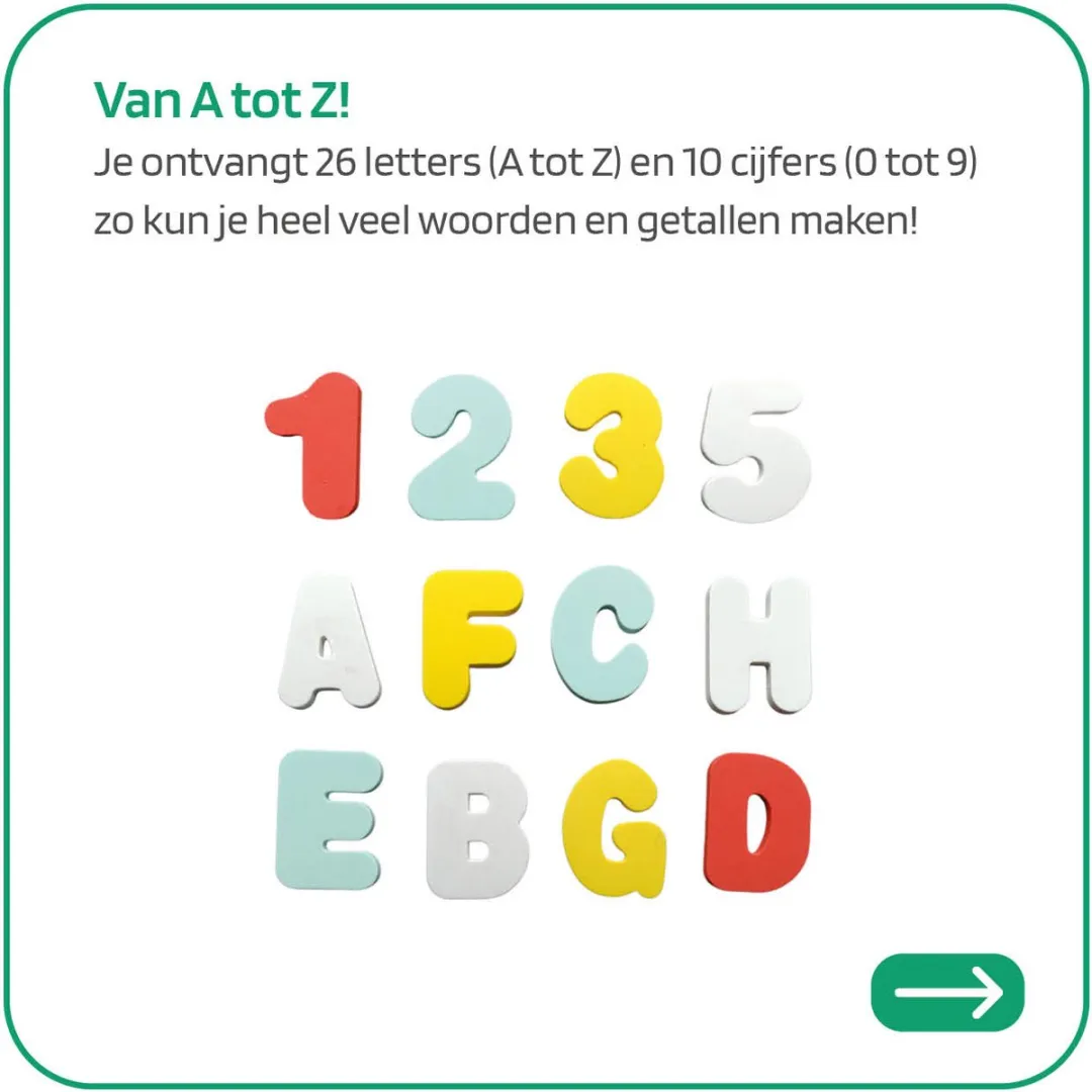 Jobber Toys Badspeelgoed Bademmertjes & Foam Letters .234