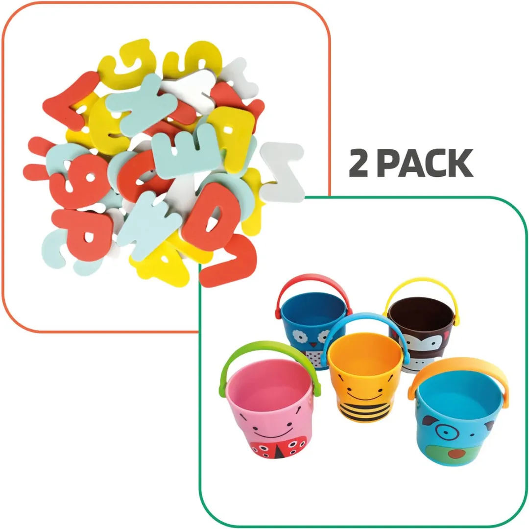 Jobber Toys Badspeelgoed Bademmertjes & Foam Letters .234
