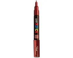 Posca Uni Posca PC1MC LV Verfmarker - Wijnrood