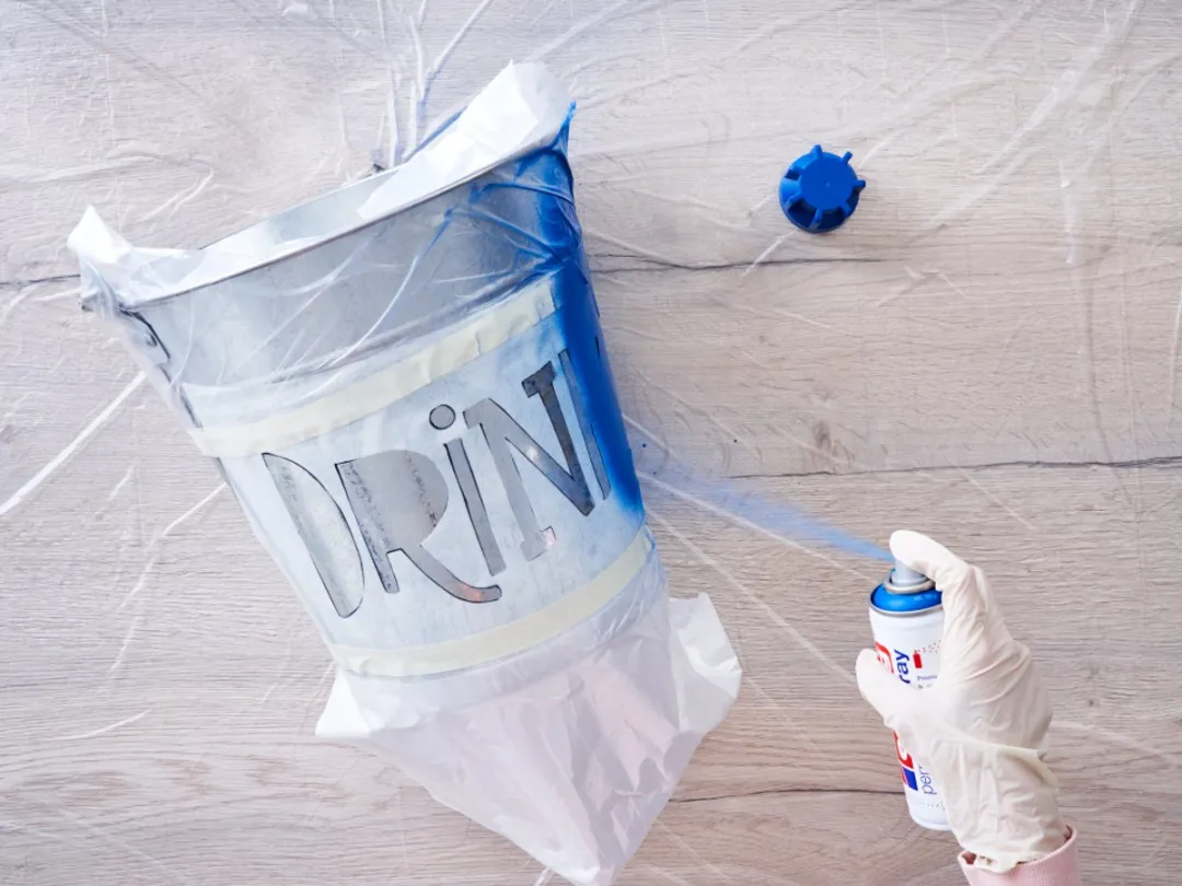 edding 5200 Spuitverf Gentiaanblauw Mat 200ml - afbeelding 4 van 6