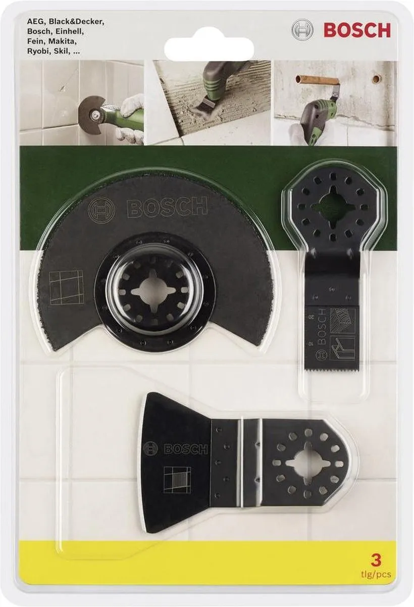 Bosch 2607017324 Tegelset - 3 Stuks - Oscillerend - afbeelding 6 van 6